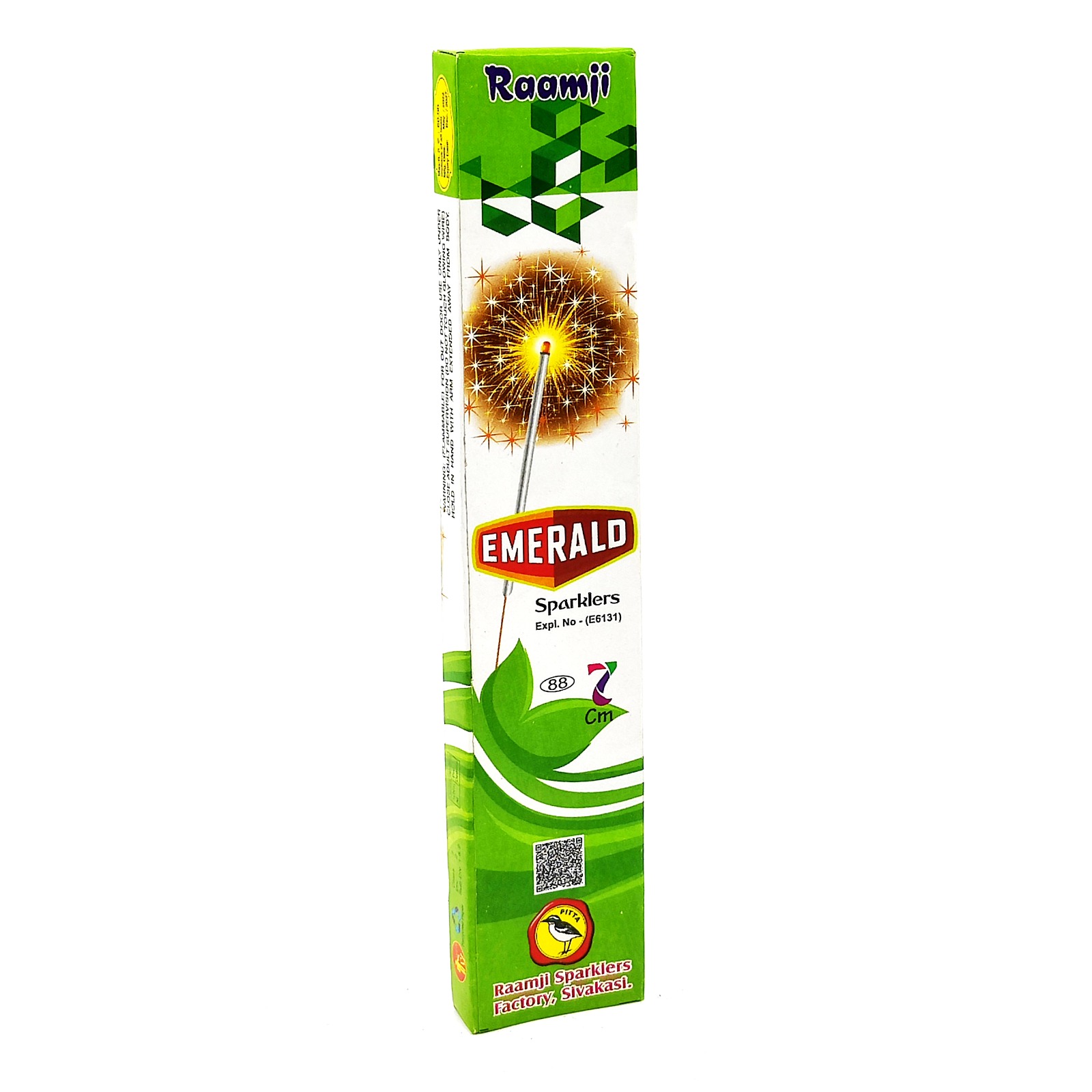 7 cm Green Sparklers